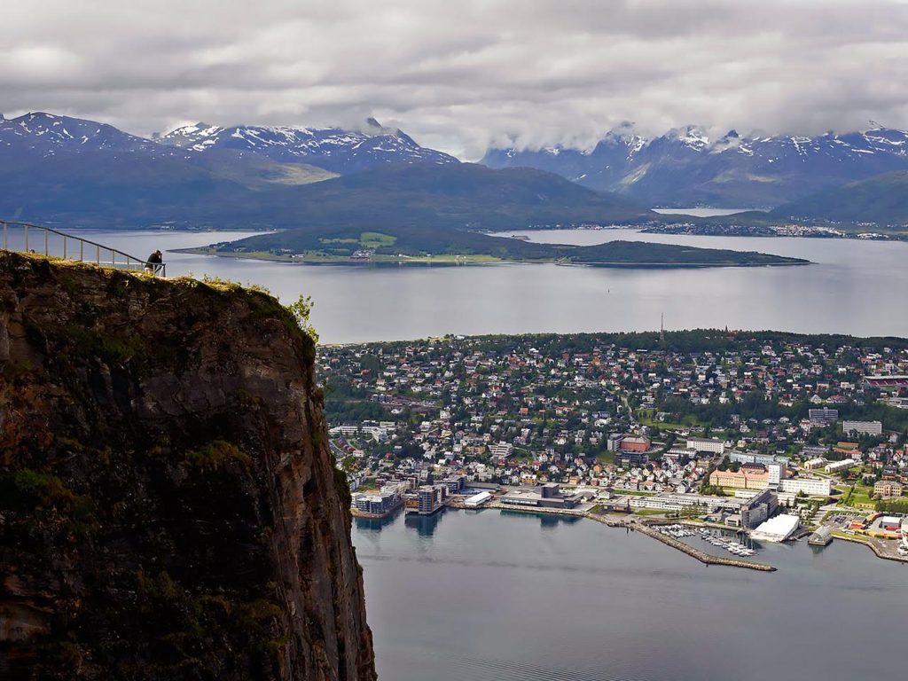 Utsikt over Tromsø